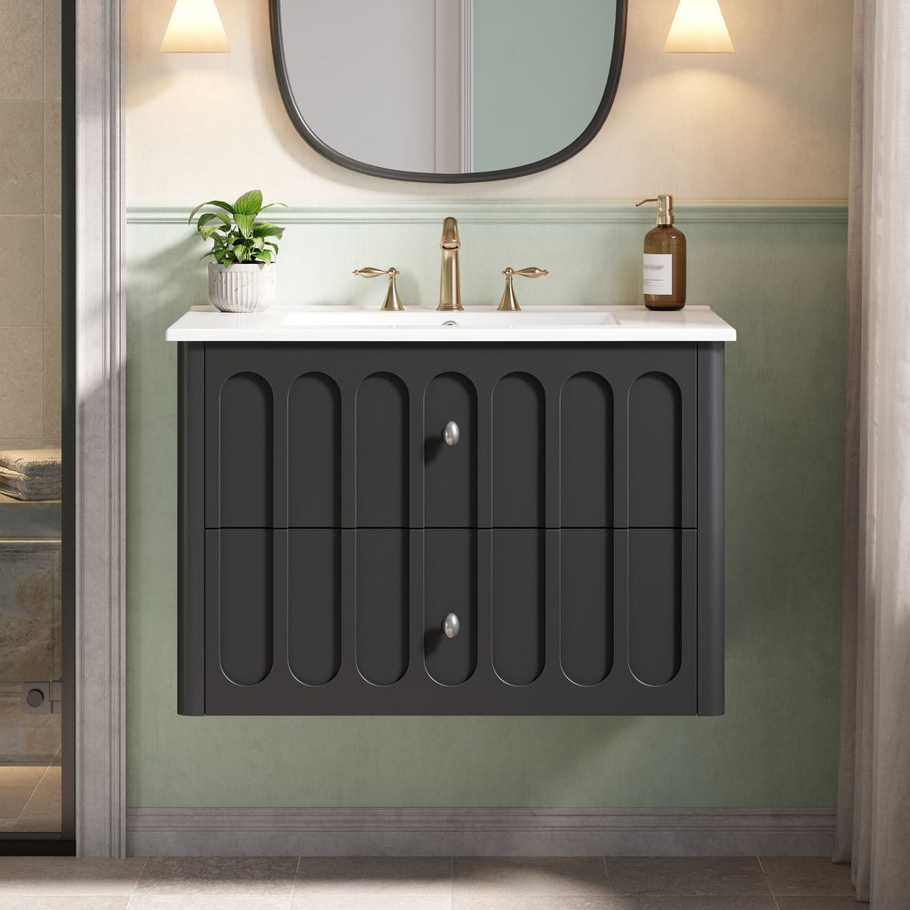 Floating Soft-Close Bathroom Vanity