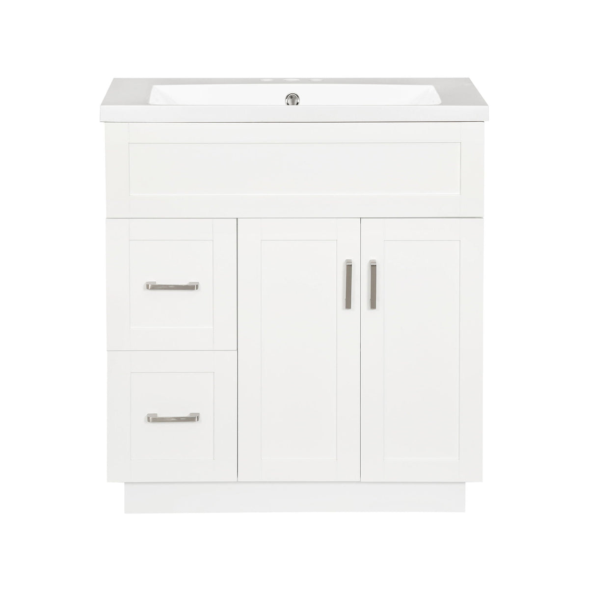 Soft-Close Bathroom Vanity with Storage
