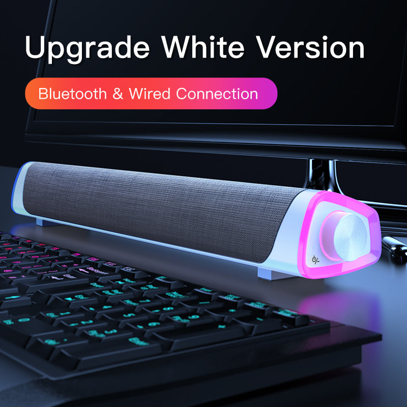 4D Bluetooth Computer Soundbar for Mac & PC