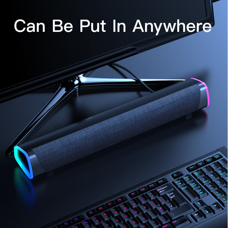4D Bluetooth Computer Soundbar for Mac & PC