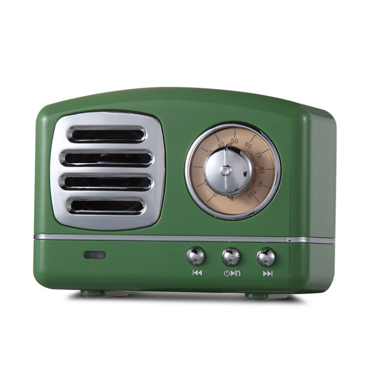 Retro Knob Bluetooth Radio Speaker