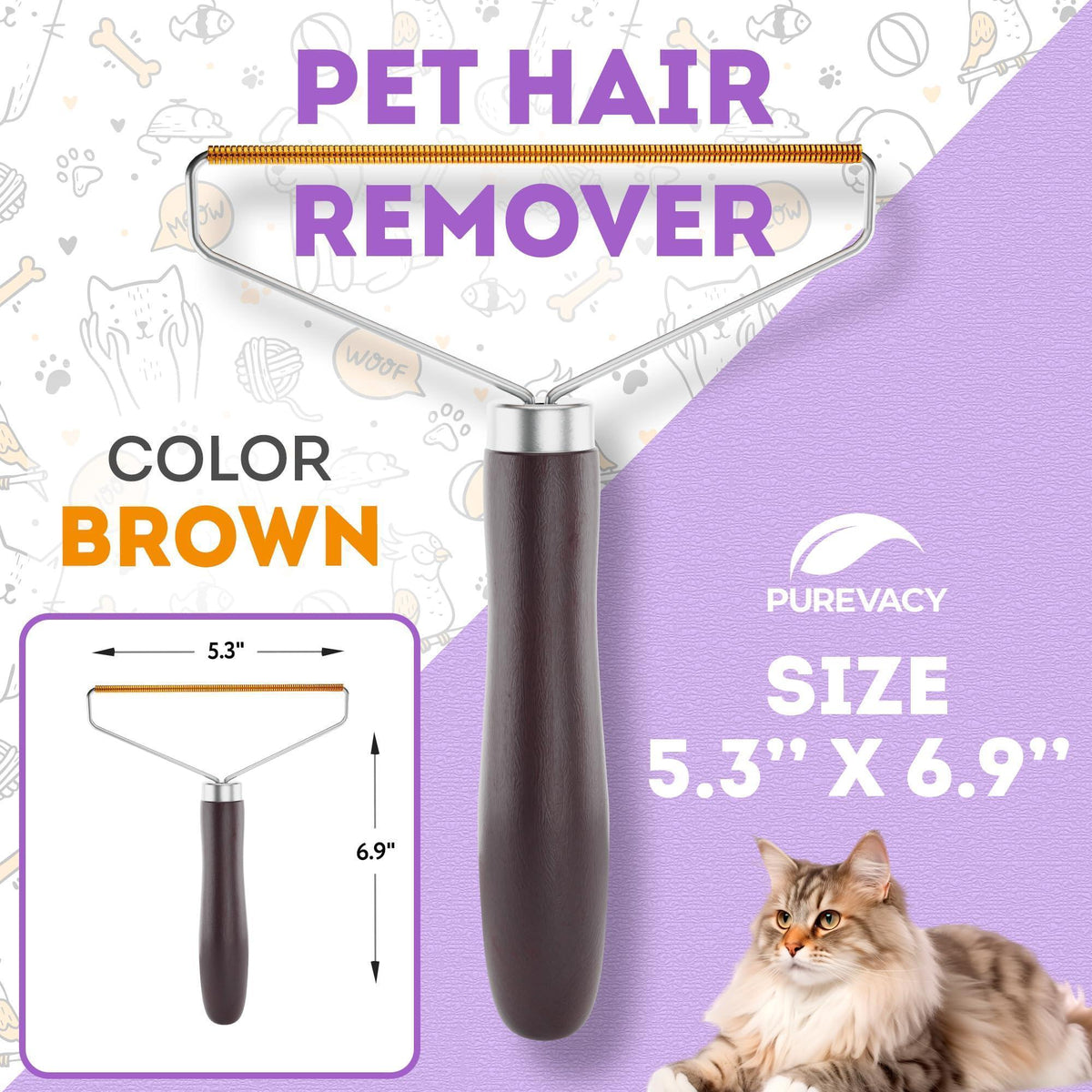 Reusable Copper Pet Hair Remover