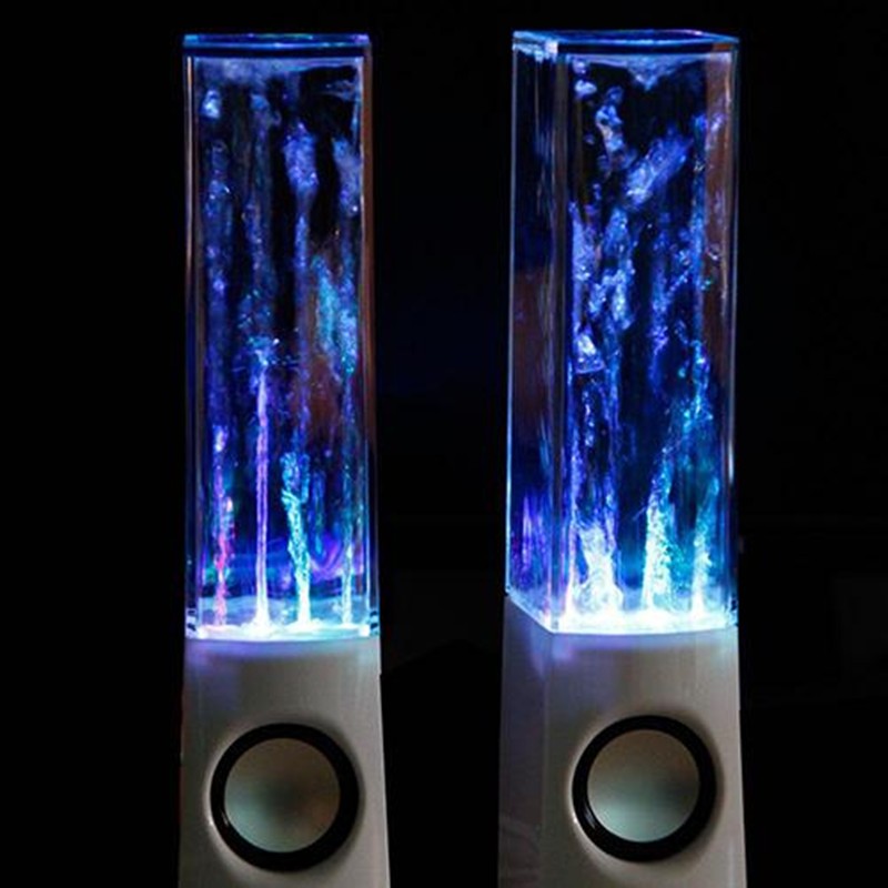 Dancing Water Speaker LED Light Fountain Speaker Family Party