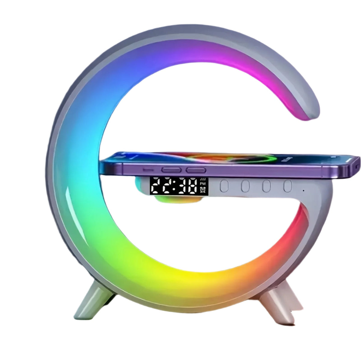 Speaker Wireless With Fast Charging & Rgb Light
