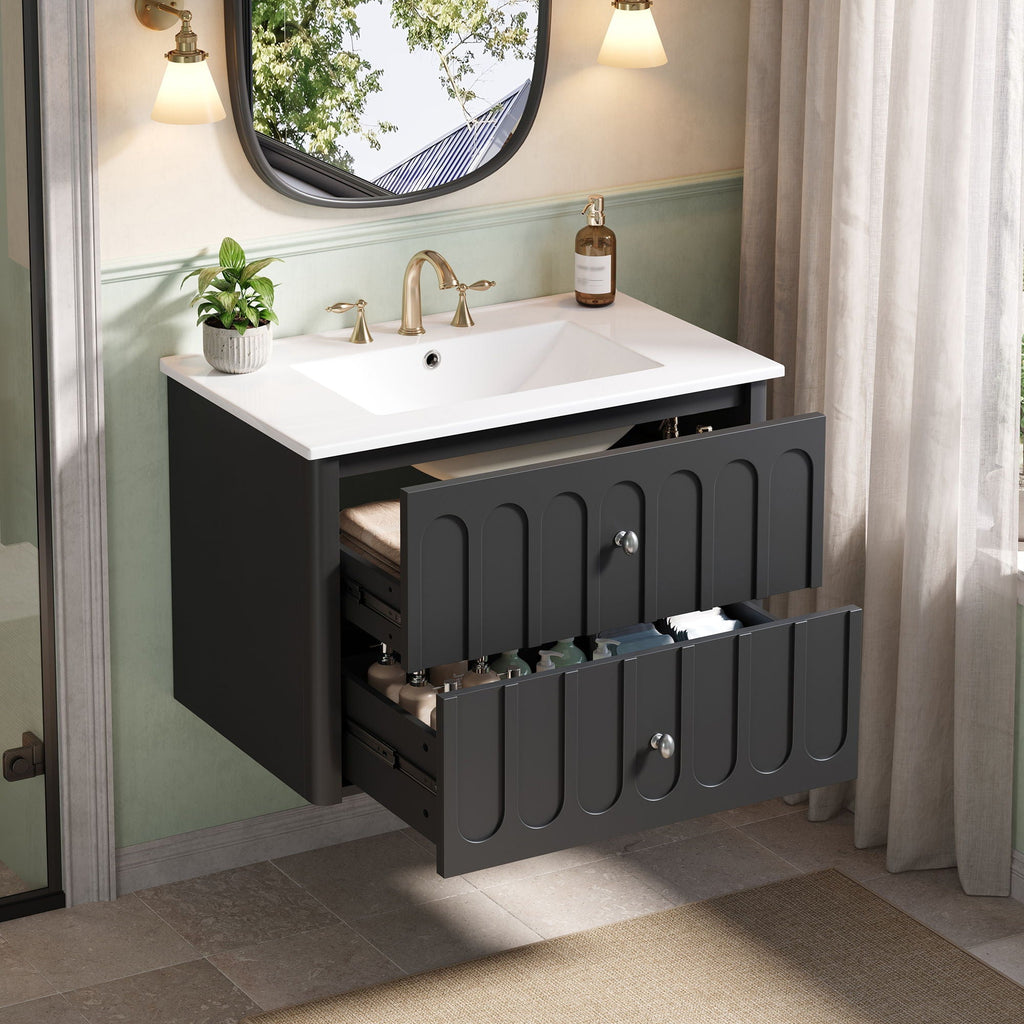 Floating Soft-Close Bathroom Vanity