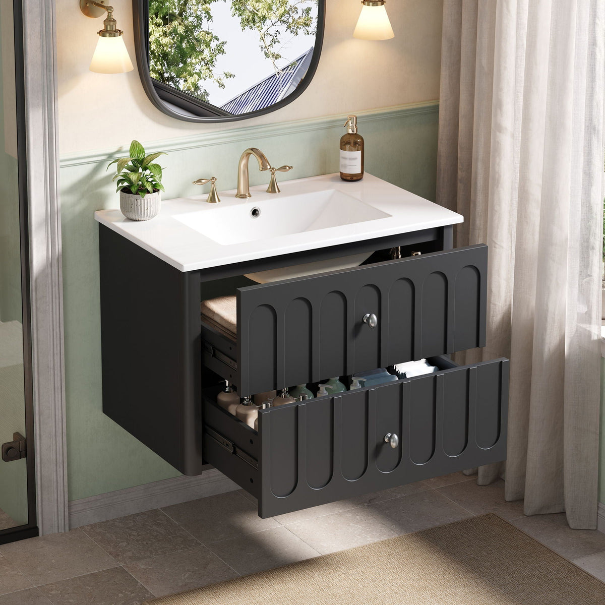 Floating Soft-Close Bathroom Vanity