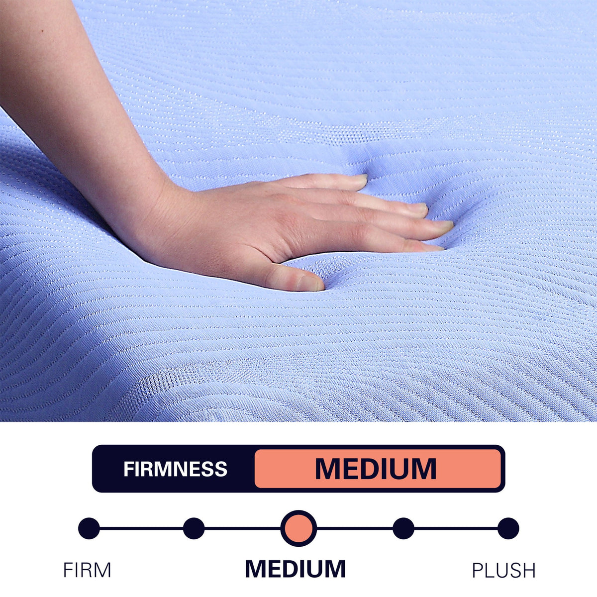 12" Refresh Flex Hybrid Cooling Gel Mattress