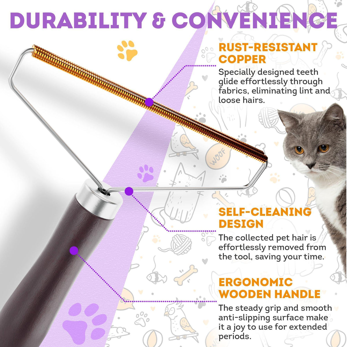 Reusable Copper Pet Hair Remover