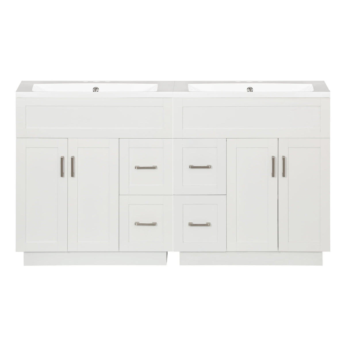 Soft-Close Bathroom Vanity with Storage