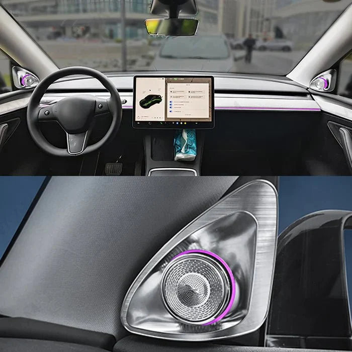TESERY Rotating LED Tweeters for Tesla Model 3/Y