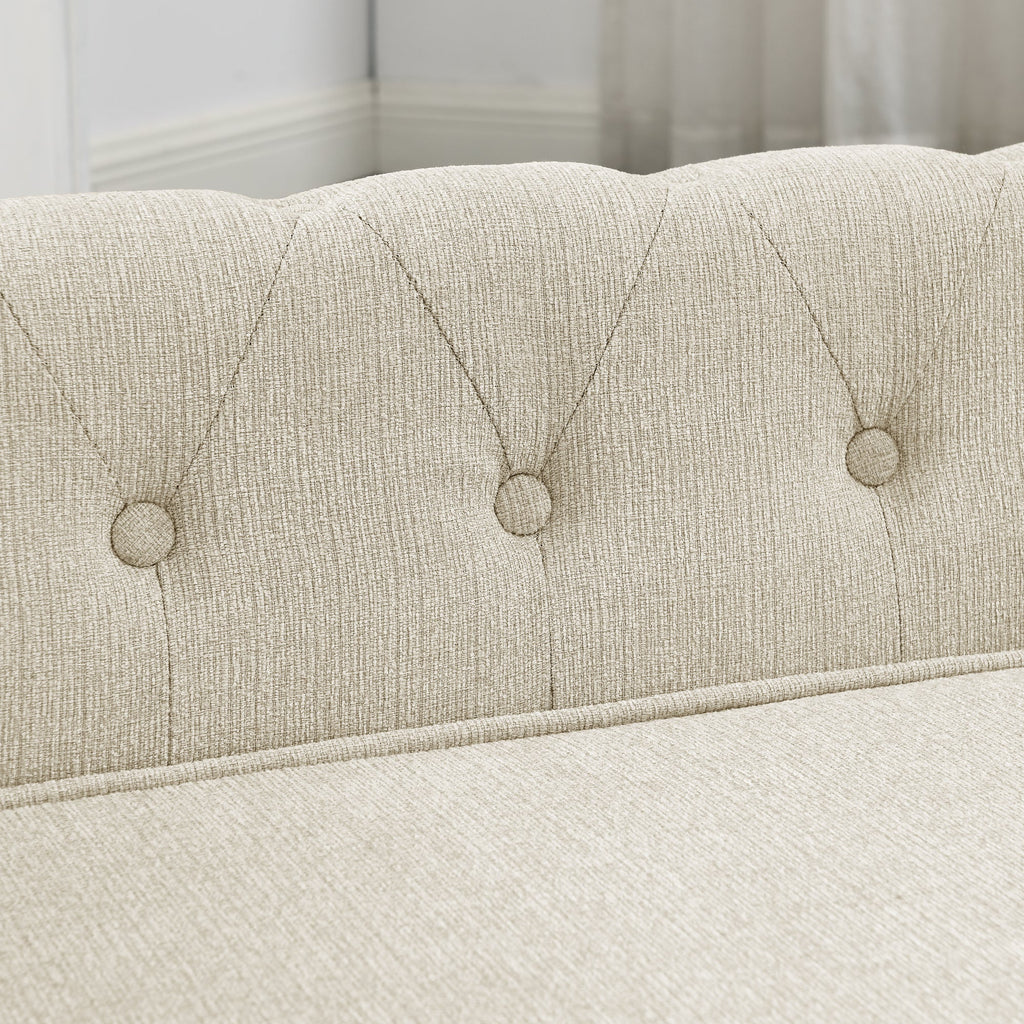 Elevated Beige Dog Sofa Bed