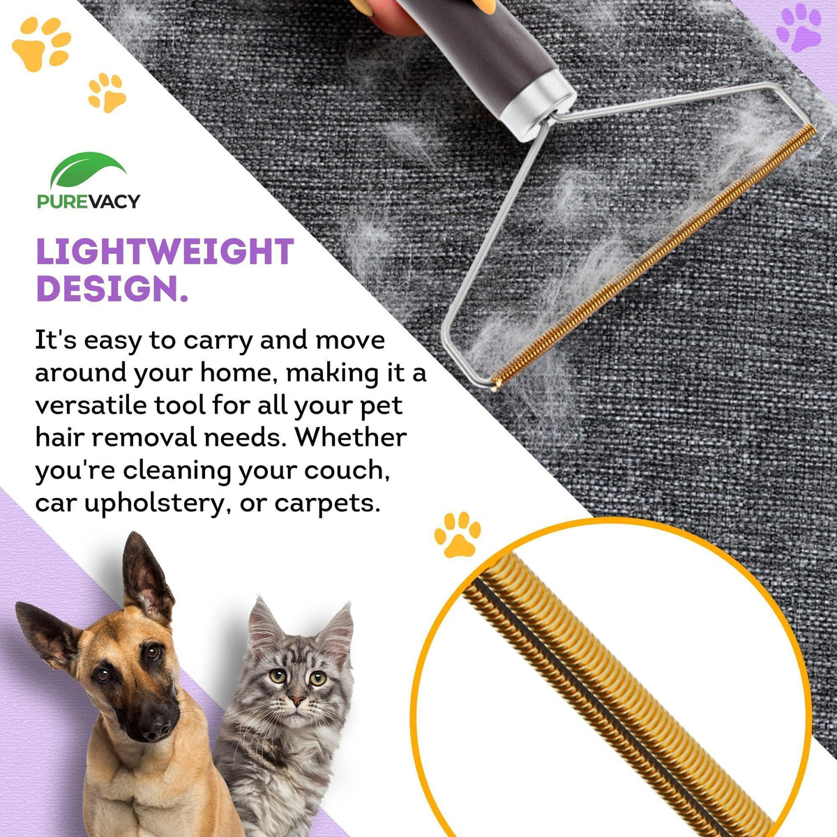 Reusable Copper Pet Hair Remover