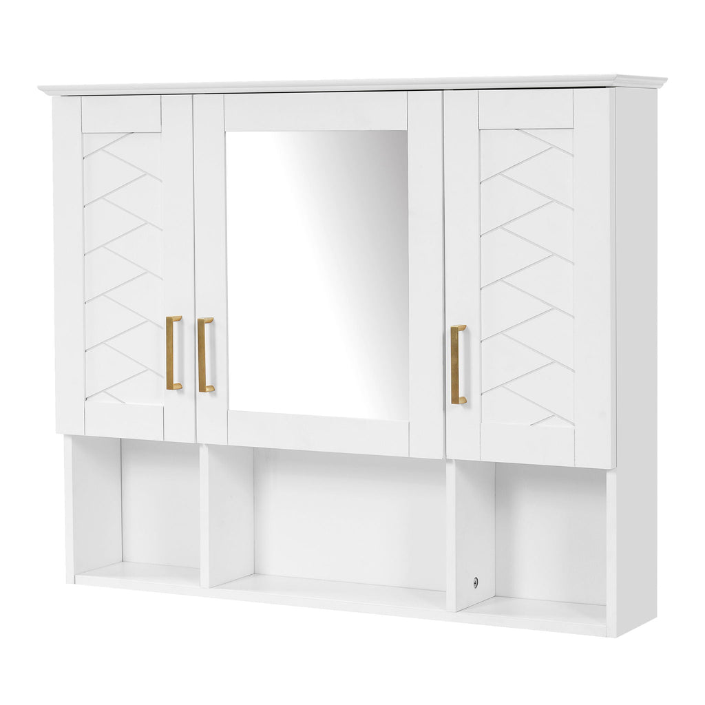 Wall-Mounted Mirrored Medicine Cabinet