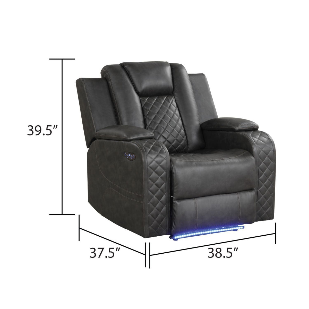 LED & Power Recliner Chair
