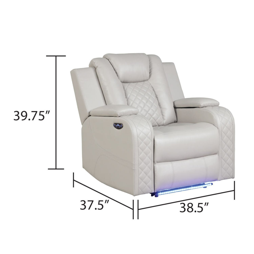 LED & Power Recliner Chair