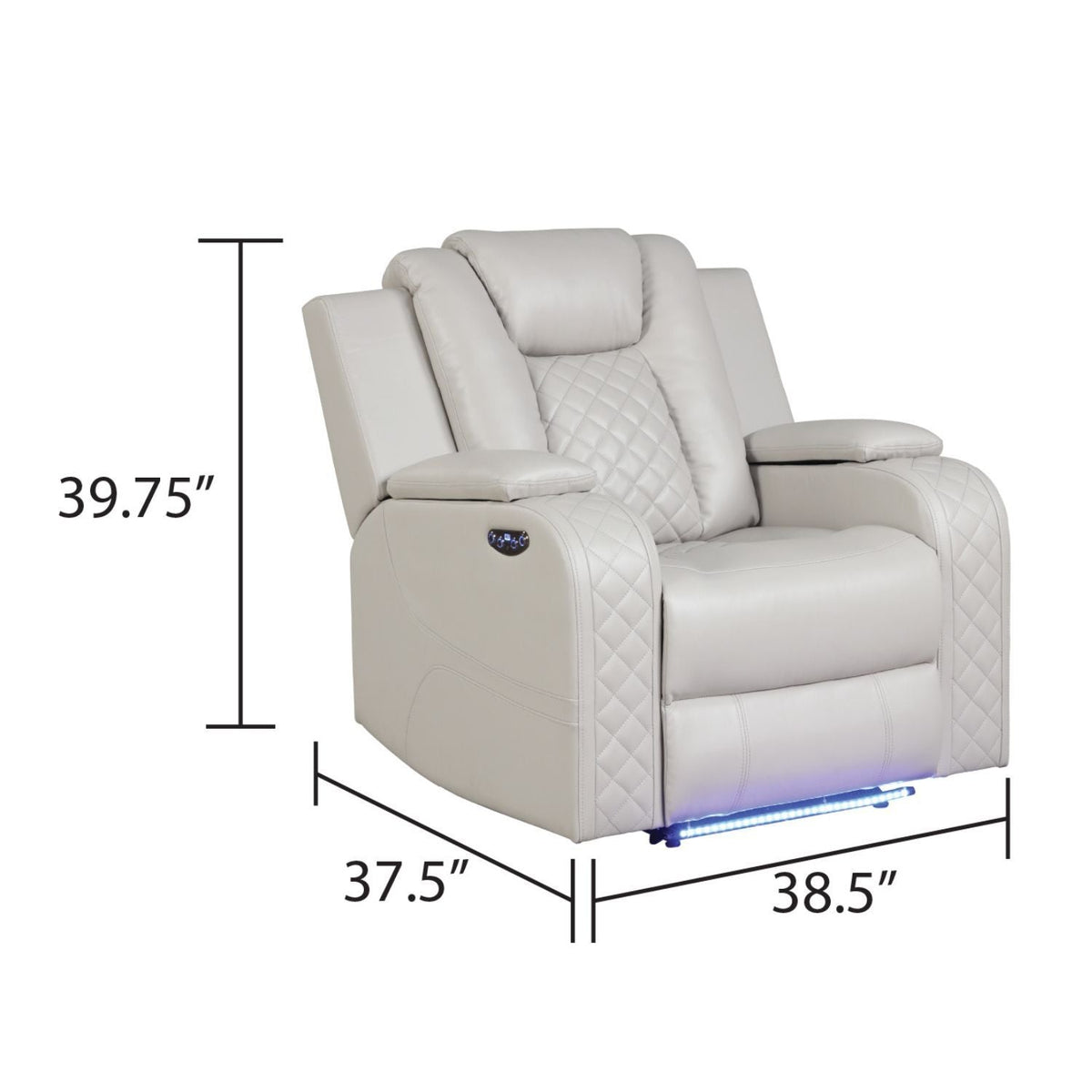 LED & Power Recliner Chair