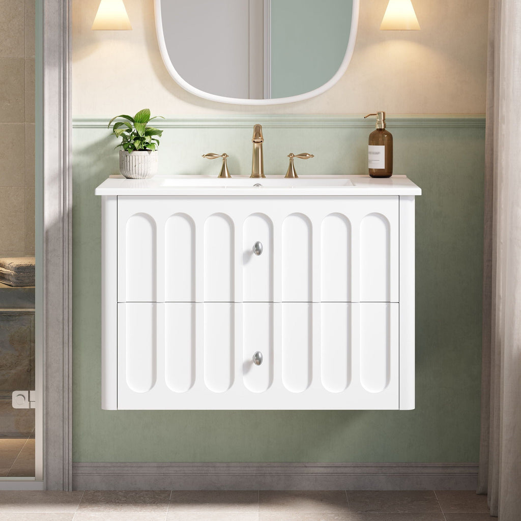 Floating Soft-Close Bathroom Vanity