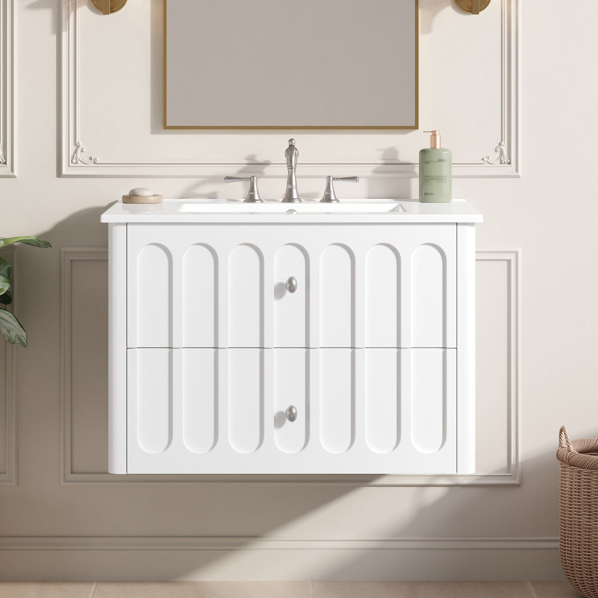 Floating Soft-Close Bathroom Vanity