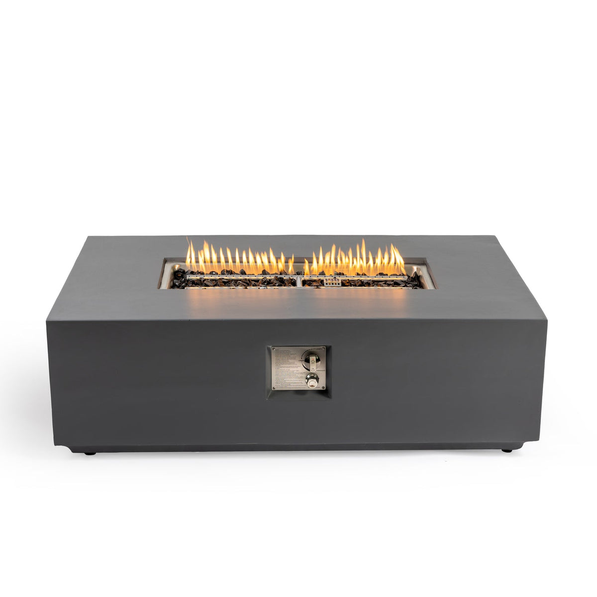 Concrete Propane/Natural Gas Fire Pit Table