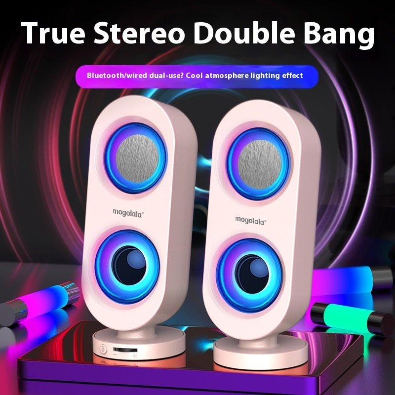 Desktop 2.2 Subwoofer Speaker System — Wired & Bluetooth