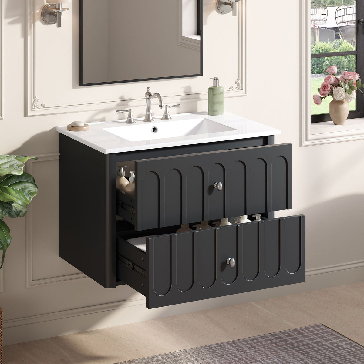 Floating Soft-Close Bathroom Vanity