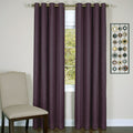Taylor 98% Blackout Curtain Panel – Aubergine
