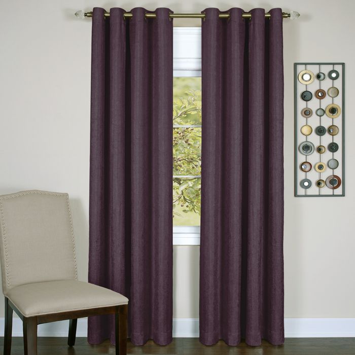 Taylor 98% Blackout Curtain Panel – Aubergine