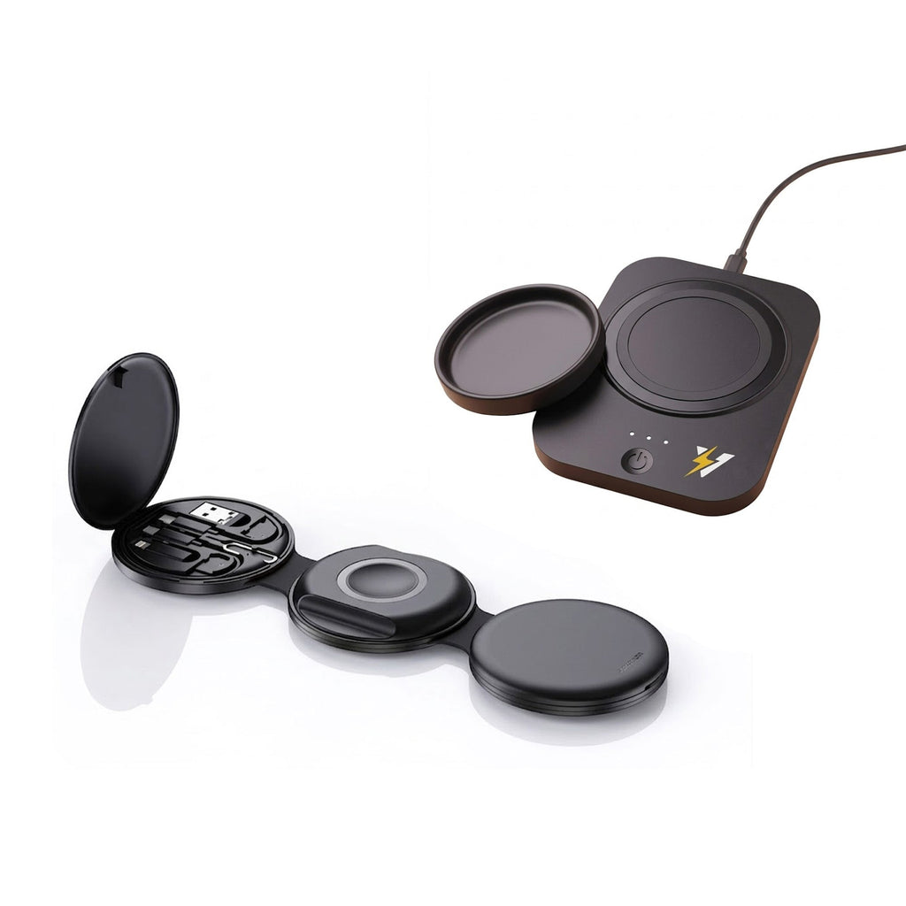 5-in-1 Wireless Charging & Mug Warmer Bundle