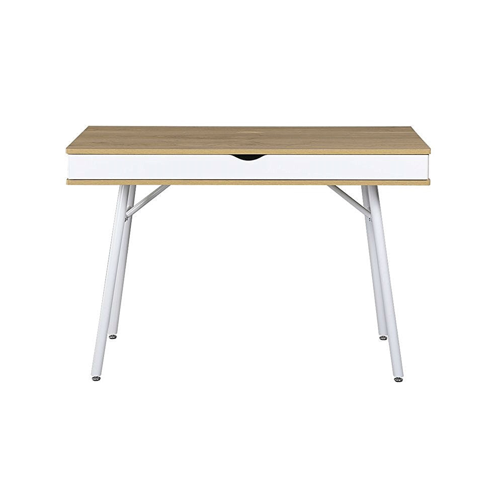 Pine Wood Computer Desk with Storage Drawer