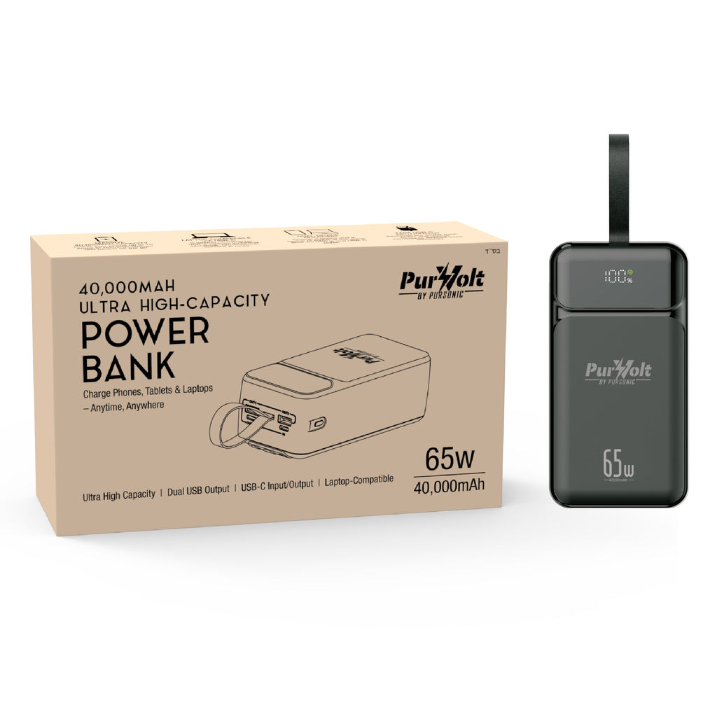 PurVolt 40,000mAh Laptop Power Bank