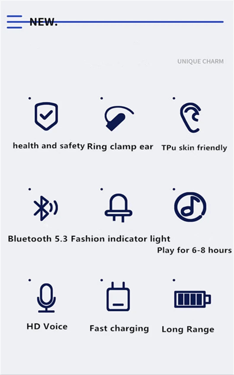Earphone Clip Noise Canceling