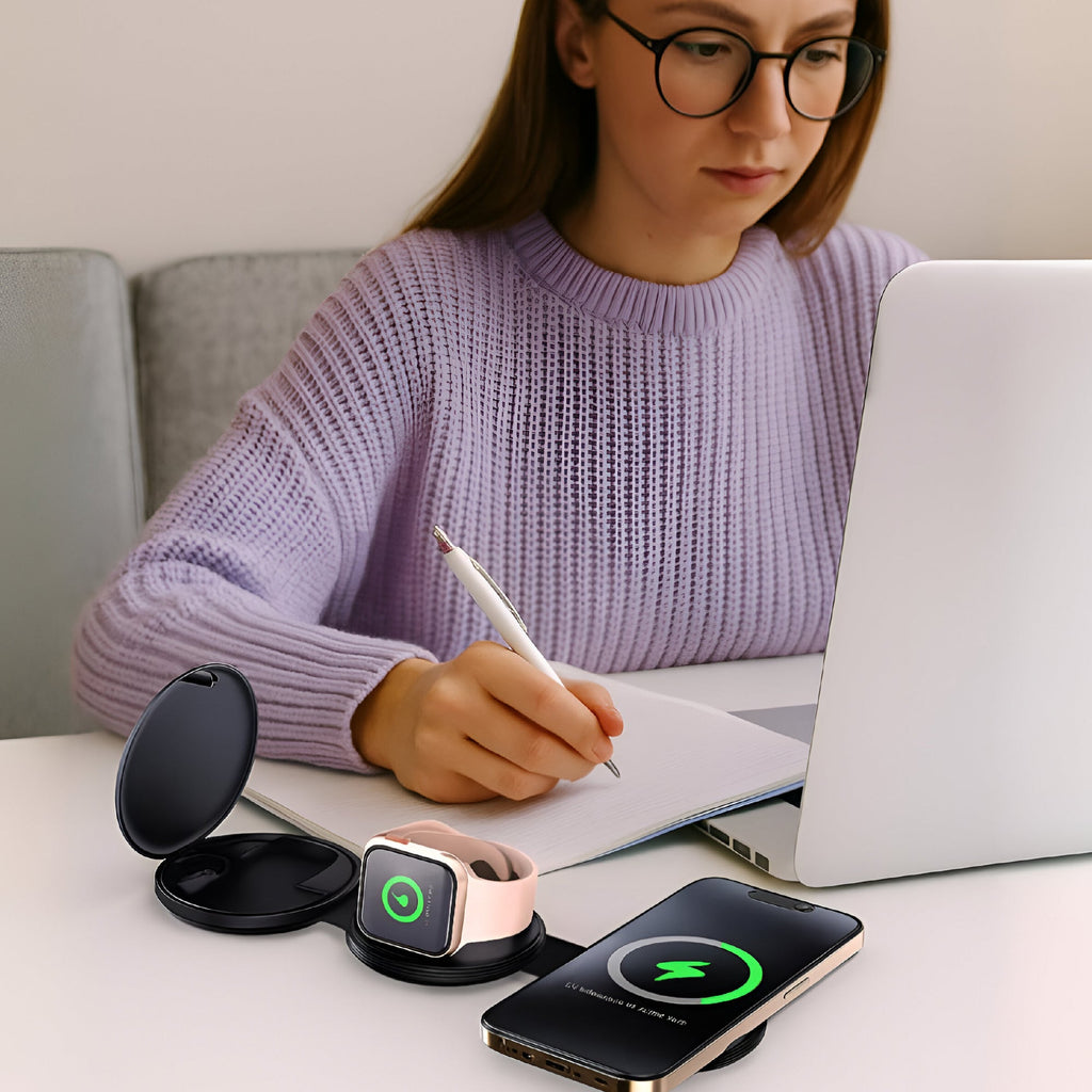 5-in-1 Wireless Charging & Mug Warmer Bundle