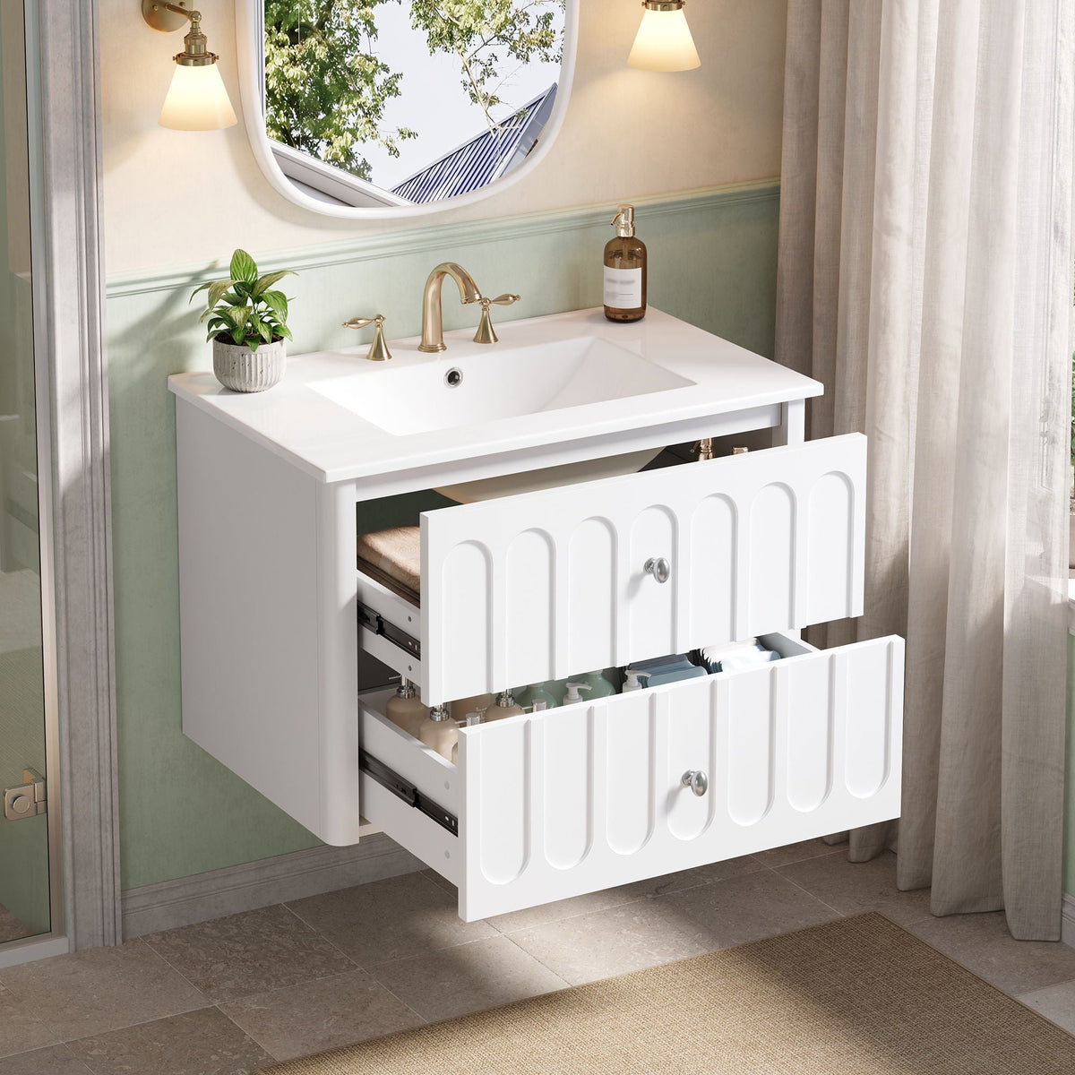 Floating Soft-Close Bathroom Vanity
