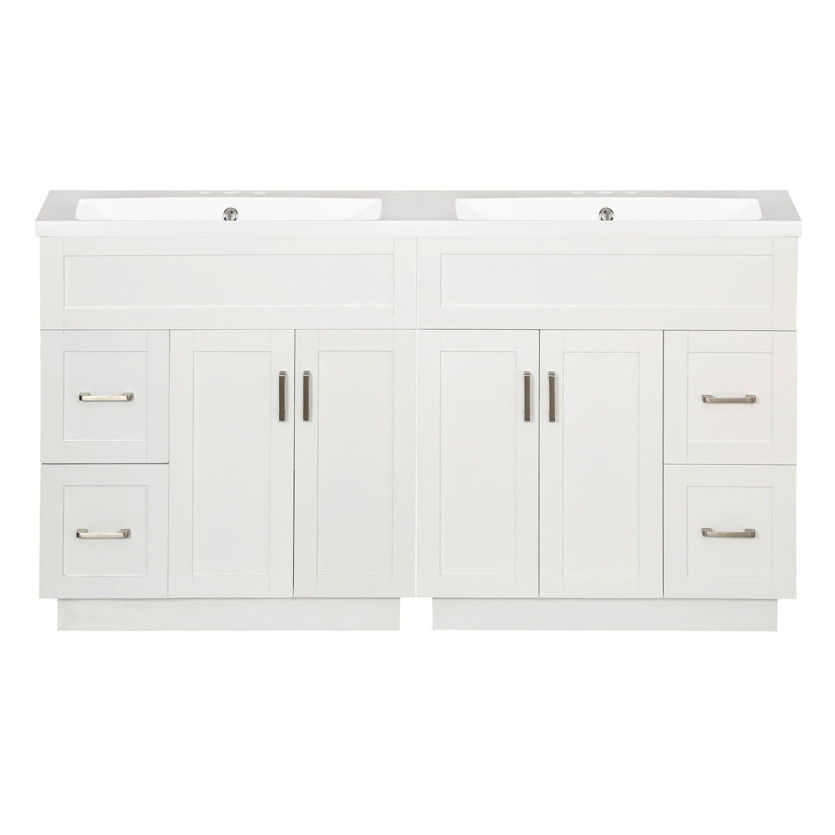 Soft-Close Bathroom Vanity with Storage