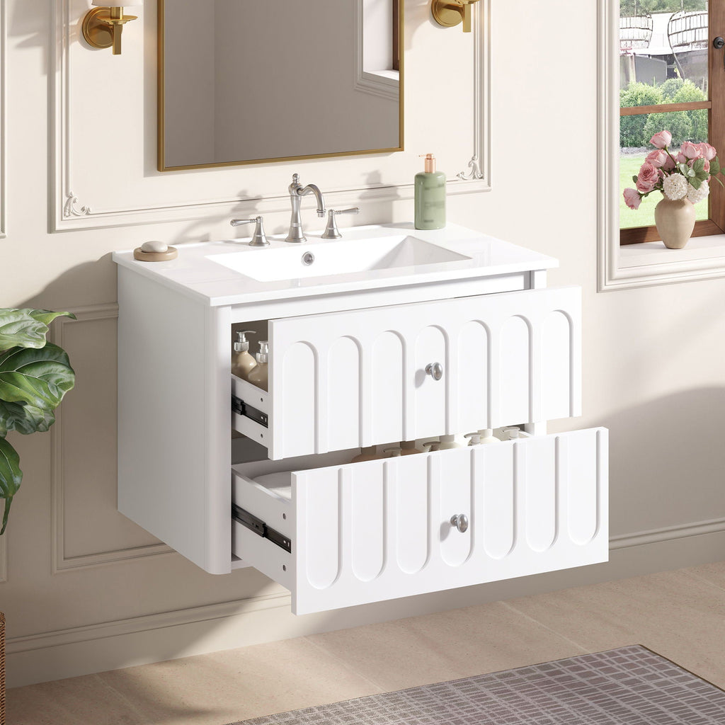 Floating Soft-Close Bathroom Vanity