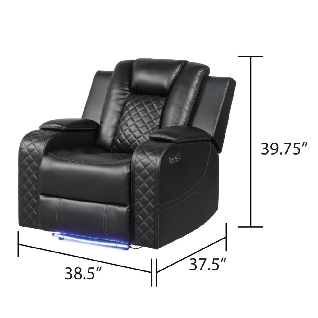 LED & Power Recliner Chair