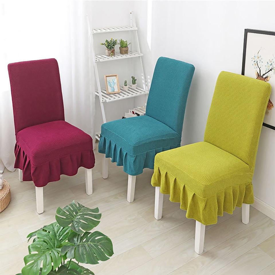 Polar Fleece Skirted Chair Cover