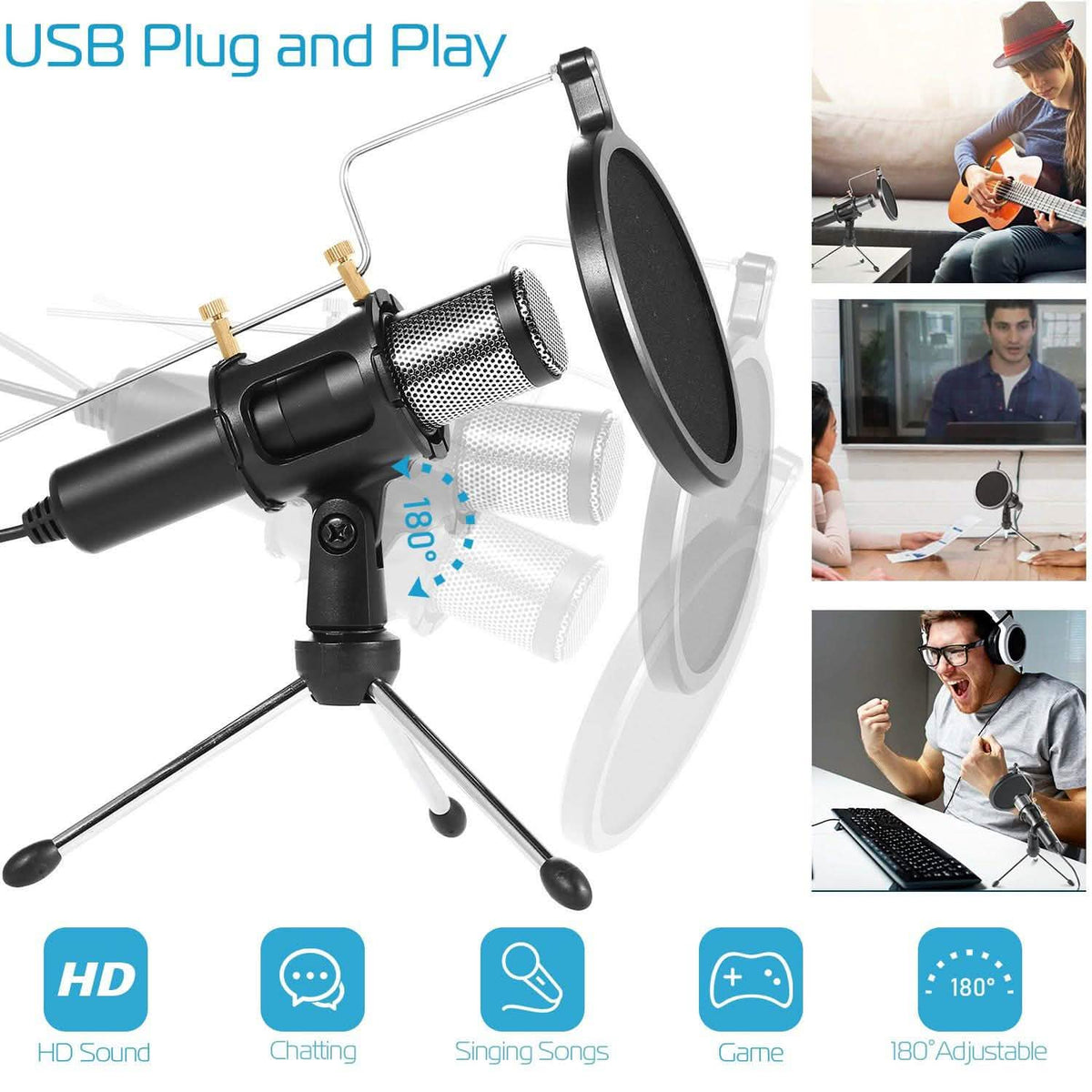 Professional Condenser Microphone