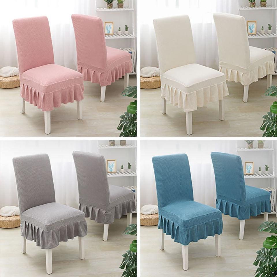 Polar Fleece Skirted Chair Cover