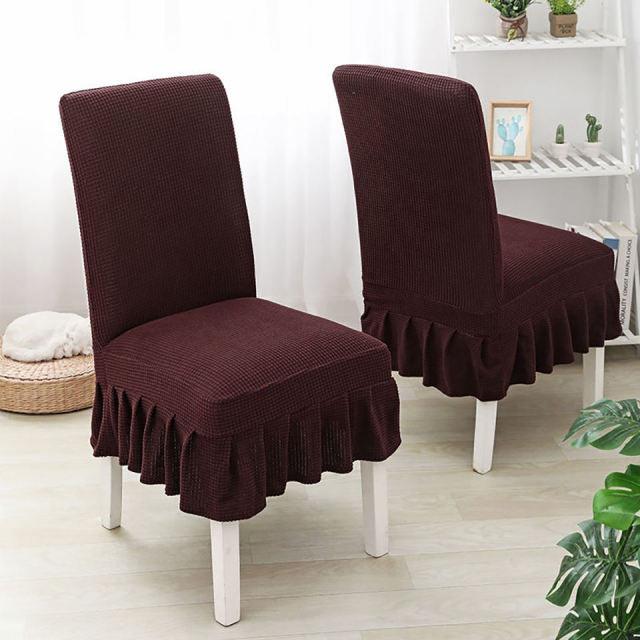 Polar Fleece Skirted Chair Cover