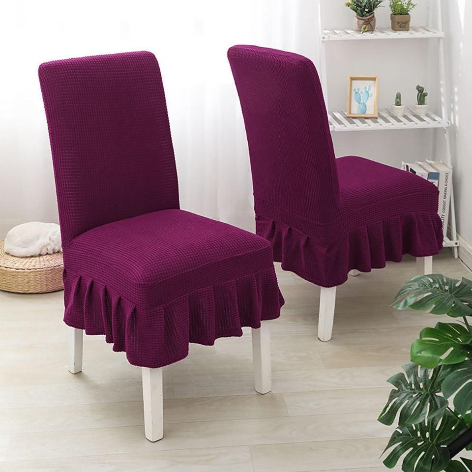 Polar Fleece Skirted Chair Cover