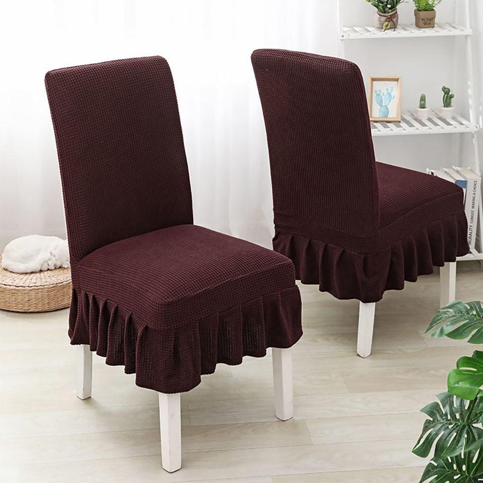 Polar Fleece Skirted Chair Cover
