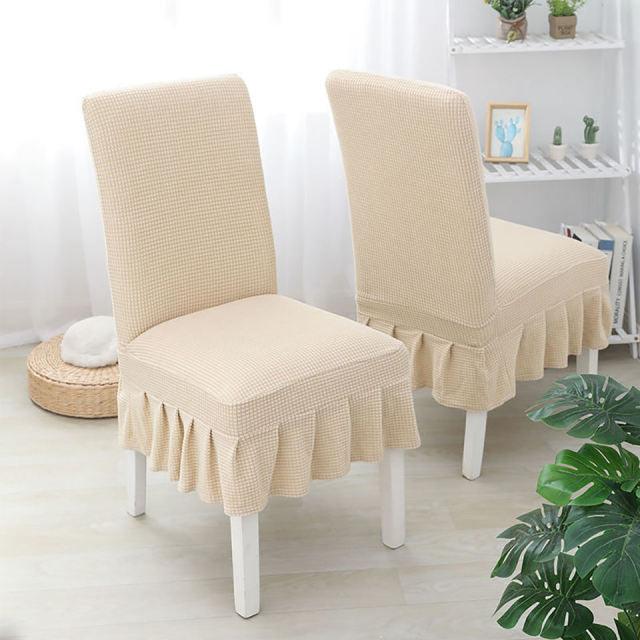 Polar Fleece Skirted Chair Cover