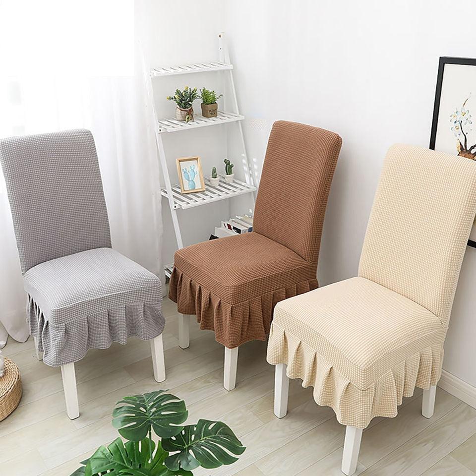 Polar Fleece Skirted Chair Cover