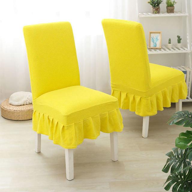 Polar Fleece Skirted Chair Cover