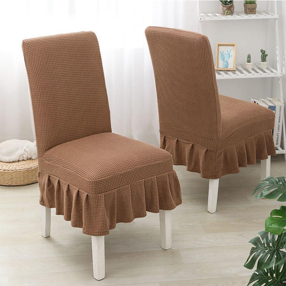 Polar Fleece Skirted Chair Cover