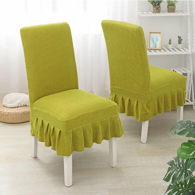 Polar Fleece Skirted Chair Cover
