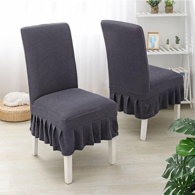 Polar Fleece Skirted Chair Cover