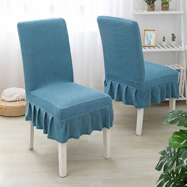 Polar Fleece Skirted Chair Cover