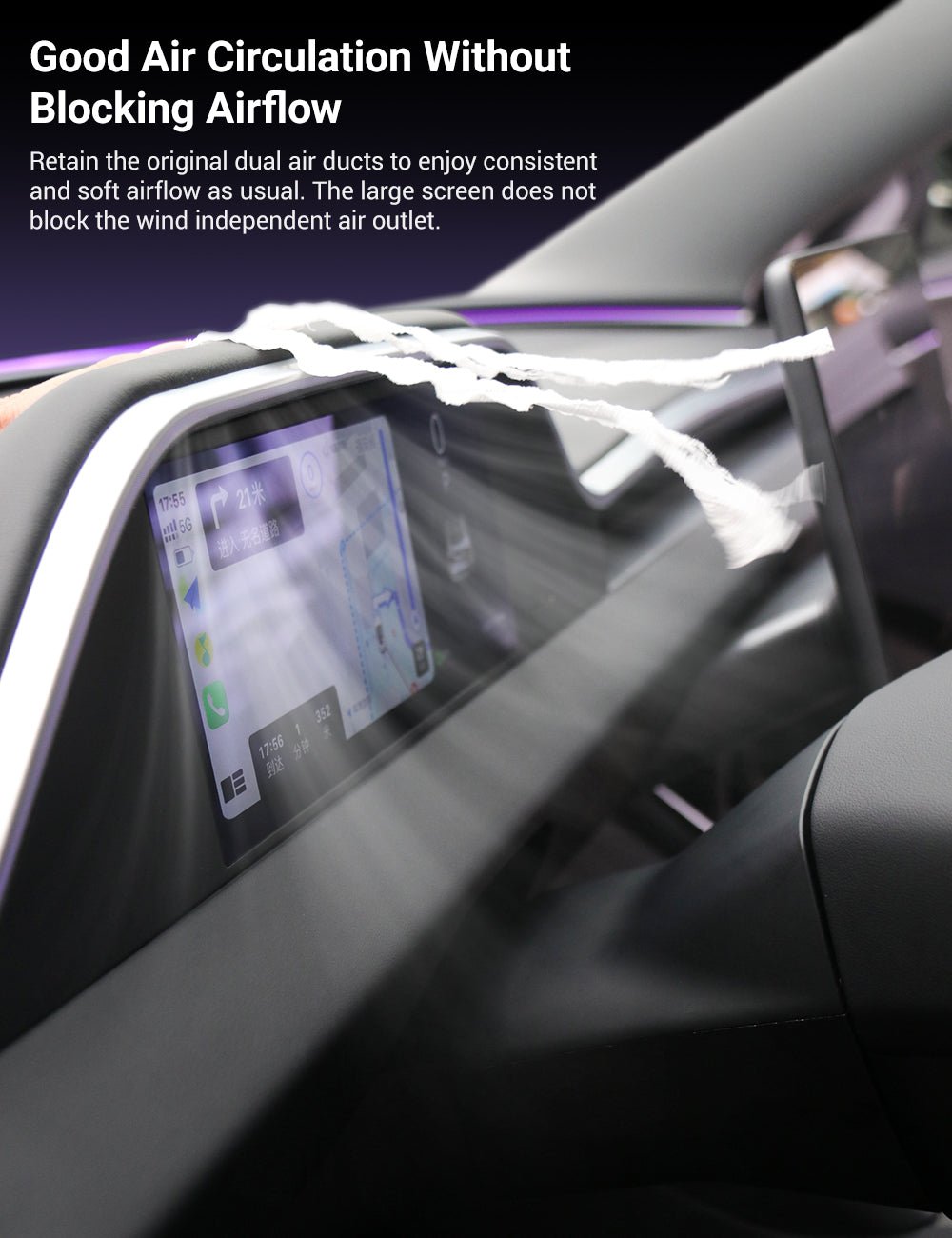 TESERY 8.9" Dashboard Display for Tesla Model 3/Y